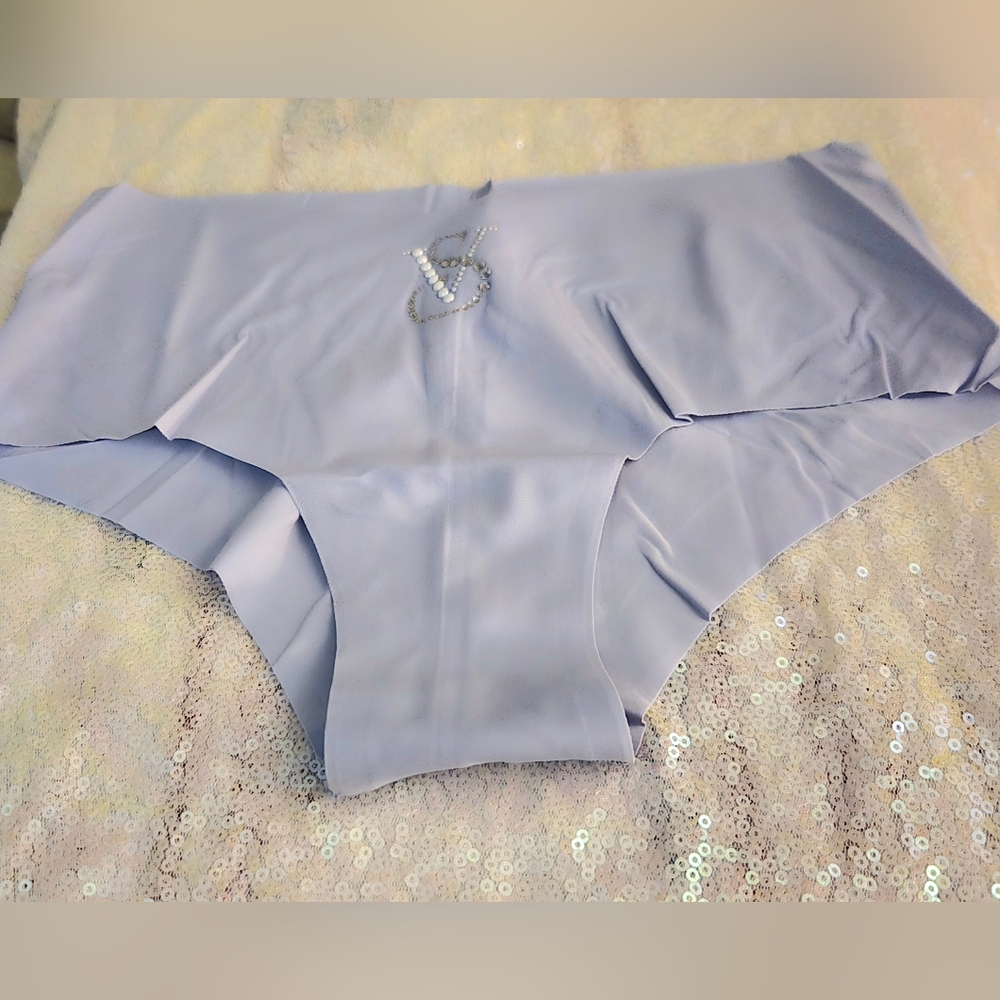 5/$40🛍 Victoria's Secret No Show Cheeky Panty Light Blue NWOT